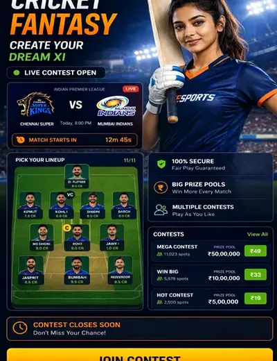 888 (888 games) fantasy cricket & matchday visual 3